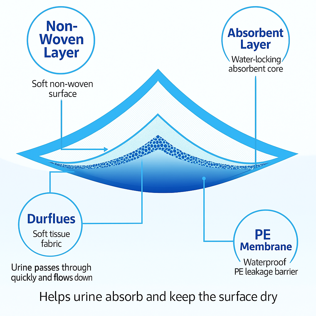 Disposable Absorbent Pet Pee Pads